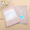 Saco de embalagem para meias femininas transparente roupa artefato para pernas leves saco de embalagem para artefato de pernas leves saco autoadesivo atacado