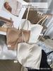 Moda de Verano Seda de Hielo Corazón Malla Hermoso Espalda Camisola Línea Ballena Sin Costuras Adelgazante Versátil Top Exterior para Mujer