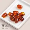 Colgante de Cuentas Cuadradas Ovaladas con Degradado de Resina Encanto para Traje de Baño Cuentas Sueltas Accesorios para Joyería DIY Artículos de Temporada en Stock para Traje de Baño
