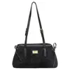 Bolsa Simples Retrô de Axila Feminina 2026 Outono/Inverno Nova Bolsa de Saída com Grande Capacidade Bolsa de Mão/Ombro Fashion