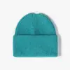 Gorro de Punto con Hueco para Cola de Caballo para Mujer Invierno Estilo K Moda Tendencia Otoño e Invierno Gorro Pullover Parte Superior Abierta Gorro de Lana Protección para Orejas