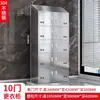 Armário de Aço Inoxidável 304, Armário para Funcionários, Gabinete com Múltiplas Portas, Armário de Sapatos para Oficina Livre de Poeira, Guarda-Roupa Suspenso 201, Gabinete de Metal, Armário de Armazenamento