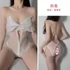 Roupa Íntima Sexy Qin Noturna Renda Laço Sexy Macacão Perspectiva Apertado Paixão Uniforme Sem Tirar Tentação 7231