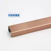 Canaleta de Alambre Cuadrada de Acero Inoxidable para Cableado Expuesto, Canaleta de Alambre para Montaje en Superficie para Cableado Eléctrico y de Red, Charola Metálica para Cables para Piso y Pared