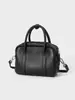Bolso bandolera de lujo ligero para mujer, bolso de hombro pequeño y ligero, bolso para teléfono de piel genuina, bolso cuadrado pequeño simple y elegante, bolso tipo almohada Boston