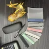 Bolsa de Armazenamento Multifuncional de TPU Fosco, Estojo para Lápis, Material Escolar para Estudantes, Cabo de Dados, Cosméticos, Bolsa Pequena para Embalagem, Grande Capacidade