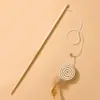 Brinquedo para Gato Bola de Sisal com Pena Resistente à Mordida de Gato Brinquedo com Som para Roer Gato Bola Arranhador Suprimentos para Gatos