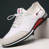 2022 novos sapatos casuais masculinos primavera e outono sapatos de couro PU couro macio sapatos de feijão sapatos britânicos de preguiçoso sapatos masculinos uma geração de cabelo