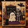 Pintura Diamante 5D Acrílica de Papai Noel Criativa Transfronteiriça Pendente de Porta Decoração de Parede Ornamento DIY