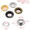 Bolso con hebilla de ojal ojal remache hueco herramienta de instalación decoración de tela encerada para ropa anillo de cobre perforación de cinturón