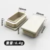 Precio de fábrica al por mayor tapón de plástico para tubería hueco resistente al desgaste redondo interior Cuadrado tubo cuadrado de goma y plástico piezas accesorios tapón