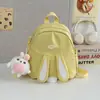 Linda mochila pequeña para niños con orejas de conejo, alta apariencia, nueva mochila mini estilo ins japonés, dulce para niñas