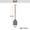 Nuevo Juego de Utensilios de Cocina de Acero con Mango de Madera y Silicona para el Hogar, Cocina, Sartén Antiadherente Resistente a Altas Temperaturas, Juego de 11 Piezas