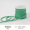 Cordón de Cuero de Terciopelo Coreano Cinta Fina Cordón de Piel de Ciervo Material de Decoración de Moño Hecho a Mano Cuerda para Tejer Empaque de Caja de Regalo