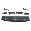 Adequado para Mitsubishi wing God modificado fibra de carbono cauda asa asa modificada decoração exterior do carro