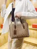 Elegante Bolso con Estampado Floral para Mujer, Nuevo Bolso Tote de Moda Primavera/Verano 2026, Versátil para el Trabajo, Bolso de Hombro y Cruzado