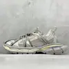 Putian Pura Original París Décima Generación 3XL Estilo Metálico Zapatos de Papá Malla de Spider-Man Retro Aumentadores de Altura Tenis Unisex