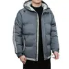 Ropa Acolchada de Algodón para Hombre Nueva Otoño e Invierno 2024 Chaqueta Casual Acolchada de Algodón Abrigo Grueso Acolchado de Algodón para Hombre Ropa Tipo Pan con Capucha para Hombre