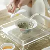 Tigela com Tampa em Porcelana Branca de Argila de Jade, Dinastias Tang e Song, Parede Fina, Pintada à Mão, Porcelana Arita, Padrão de Flores Completas, Conjunto de Chá Kung Fu, Tigela de Chá Cerâmica Doméstica Imitação Resistente ao Calor