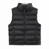 Colete de algodão com gola alta em novo estilo, moderno e versátil, design simples canelado, colete de algodão quente para mulheres, estilo outono e inverno