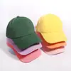 Gorra de Béisbol de Color Sólido Unisex para Niños Transfronteriza Casual Versátil Protector Solar para Exteriores Gorra con Visera Personalizable