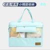 Bolsa Creativa A4 Malla Transparente Lona Cremallera Capacidad Bolsa para Guardar Hojas de Examen Bolsa para Prueba de Embarazo
