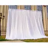 Decoração de escada de casamento de hotel cortina de gaze atacado de fábrica adereços de decoração de corrimão fundo de casamento 3*3 m