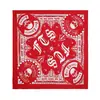 Lenços de Cabeça Feitos Sob Medida de Fábrica, Lenços Decorativos de Hip-Hop Street Dance, Bandanas Esportivas para Ciclismo, Toucas, Impressão Personalizada de Logos Mediante Solicitação