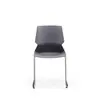 Cadeira de Treinamento para Escritório, Cadeira Empilhável em Forma de Arco de Plástico Espesso para Restaurante, Cadeira para Reunião de Equipe, Cadeira de Conferência, Cadeira para Área de Lazer