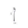 Cubiertos de Acero Inoxidable Estilo Europeo Transfronterizo Juego de Cuchillo, Tenedor y Cuchara para Restaurante Occidental, Cuchillo para Bistec y Tenedor, Cuchara para Café y Postre, Tenedor para Fruta