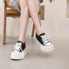 Zapatillas de Encaje para Mujer con Suela Gruesa para Aumentar la Altura, Nuevo Estilo Verano 2026, Zapatillas con Cordones de Encaje Perlado, Transpirables y Modernas