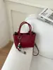Bolso cubo vintage de moda para mujer para comercio exterior transfronterizo, bolso de hombro y bandolera moderno