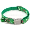 Al por mayor para mascotas pies lindos con collar de cascabel decoración de gato perro tracción exterior anti-pérdida collar de hebilla gris