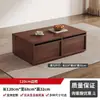 Mueble de TV estilo vintage 2026 modelo nuevo, engrosado, para apartamentos pequeños, mueble de almacenamiento de pie integrado, juego de mesa de centro para sala de estar en casa