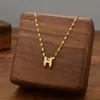 Collar Transfronterizo de Acero de Titanio para Mujer, No se Desvanece, Lujo Ligero, Versátil, Gama Alta, Cadena de Clavícula de Lujo, Listo para la Venta