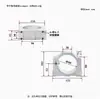 Enlace Maquinaria CNC para Carpintería Accesorios para Máquina de Grabado Base para Motor de Husillo de Aleación de Aluminio Soporte Fijo de Sujeción