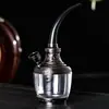 Tubería de Agua Uso Dual Pipeta de Vidrio para Fumar Bolsa de Tabaco Vintage Porta Cigarrillos Filtro Set Completo de Shisha Metabo