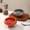 Tigela Cerâmica Japonesa Tigela de Arroz Doméstica Tigela de Café da Manhã Tigela de Molho Caneca para Ensopado e Sopa Louça Cerâmica Comercial Tigela de Sobremesa Cerâmica Grossa
