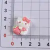 Corazón de Dibujos Animados Fresa Miau Creativo Hecho a Mano DIY Accesorios de Pegamento de Crema Pequeños Accesorios de Resina Materiales para Joyería Al Por Mayor
