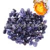 En stock Grava de Cordierita Natural Color Tanzanita Morado Púrpura Cristal Transfronterizo Aromaterapia Excavación de Gema 0.50 kg