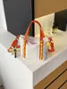 Bolso de Mujer 2026 Verano Nuevo Moda Bolso de Lona Moderno Simple Bloque de Color Bolso de Mano Bolso de Hombro Cruzado Texturizado