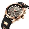 BIDEN relojes para hombre al por mayor con correa de silicona reloj de cuarzo reloj de hombre casual de negocios OEM personalizado