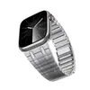 Adequado para Pulseira de Relógio Apple iWatch Aço Inoxidável Applewatch Tipo Corrente Magnética Ultra3/2 Pulseira de Relógio Transfronteiriço