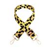 Nueva Bandolera Colorida con Estampado de Leopardo, Correa Ancha para el Hombro, Ajustable, de un Solo Hombro, Cruzada, Accesorios para Bolsos de Correa Larga con Correa de Hombro Reemplazable
