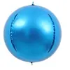 Globo redondo de aluminio 4D de 10 pulgadas, 15 pulgadas, 18 pulgadas, 22 pulgadas, 32 pulgadas, arco de boda, decoración, diseño de lugar de boda