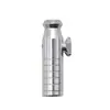 Botella de Rapé de Metal de Aluminio Más Vendida Transfronteriza, Tamaño Pequeño, Desmontable y Lavable, Tipo Rosca de Cabeza Plana Accesorio para Fumar
