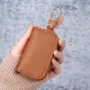 Elegante Mini Estuche para Llaves con Cremallera, Protector de Llave de Coche, Colgante para Hombres y Mujeres, Estuche para Llaves Exquisito y Compacto al por Mayor