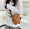 2025 Nuevo Peluche de Capibara Bolso de Hombro de Capibara Lindo Versátil Bolso Mao Mao Mao Dibujo Animado Estudiante Femenina Bolso Bandolera