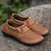 2026 Zapatos Casuales Calados para Hombre de Verano Malla Zapatos Amazon Exterior de Goma Slip-On Zapatos de Malla para Viaje 7923