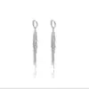 Aretes de Espiga de Trigo Brillantes, Nuevo Estilo Popular, Diseño de Nicho de Alta Gama, Únicos, Joyería para Orejas Sencilla y Exquisita
